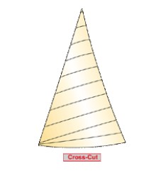 Horizontalschnitt Cross-Cut